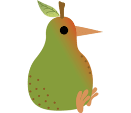 Kiwi Birds sticker #10643438