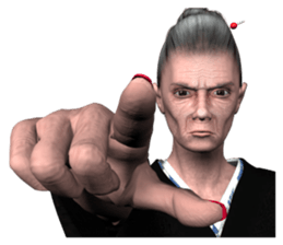 japan's old woman 2 sticker #10644059