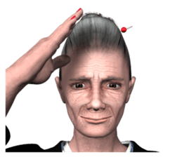 japan's old woman 2 sticker #10644079