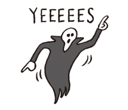 Death, then Partly Cat sticker #10644655