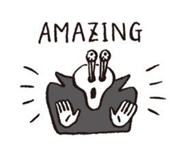 Death, then Partly Cat sticker #10644659