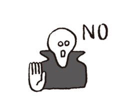 Death, then Partly Cat sticker #10644662