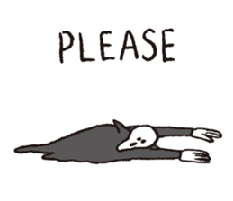 Death, then Partly Cat sticker #10644664