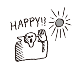 Death, then Partly Cat sticker #10644669