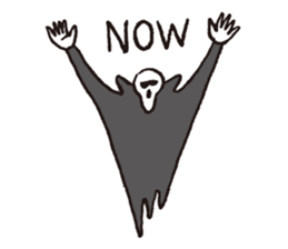 Death, then Partly Cat sticker #10644672