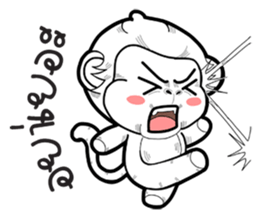 with monkey sticker #10644735