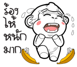 with monkey sticker #10644738