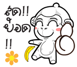 with monkey sticker #10644745