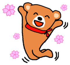 Bear nhochan sticker (Spring Version) sticker #10644923