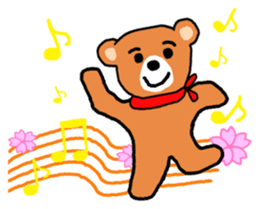 Bear nhochan sticker (Spring Version) sticker #10644934