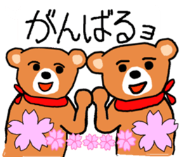 Bear nhochan sticker (Spring Version) sticker #10644942