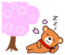 Bear nhochan sticker (Spring Version) sticker #10644947