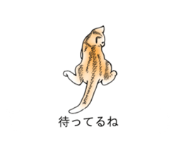 Cat covered balloon sticker #10644988