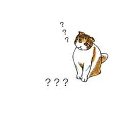 Cat covered balloon sticker #10644991