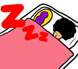 Gorilla and Afro3 sticker #10645058