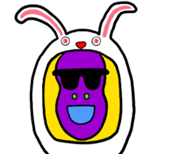 Gorilla and Afro3 sticker #10645061