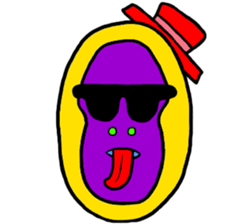 Gorilla and Afro3 sticker #10645071