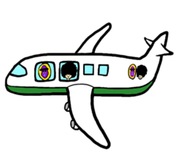 Gorilla and Afro3 sticker #10645074