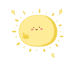 Cute Pink Weather sticker #10645120