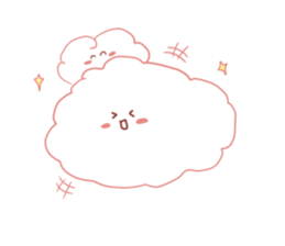 Cute Pink Weather sticker #10645126