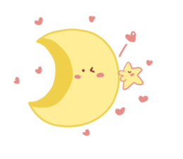 Cute Pink Weather sticker #10645128