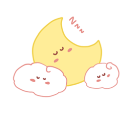 Cute Pink Weather sticker #10645130