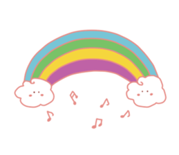 Cute Pink Weather sticker #10645131