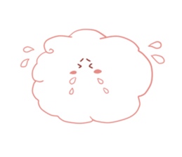 Cute Pink Weather sticker #10645132