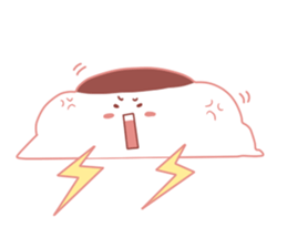 Cute Pink Weather sticker #10645133