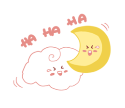 Cute Pink Weather sticker #10645134