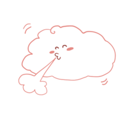 Cute Pink Weather sticker #10645136