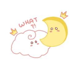 Cute Pink Weather sticker #10645139