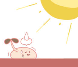 Cute Pink Weather sticker #10645141