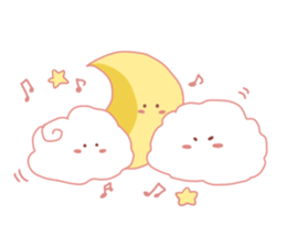 Cute Pink Weather sticker #10645147