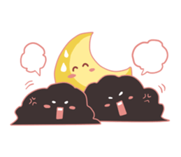 Cute Pink Weather sticker #10645152