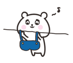 MAYUKUMASAN 2(pretty cute bear) sticker #10645656