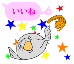 FUNNYBEGO & FRIENDS 16 for daily use sticker #10646486