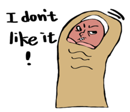 Toes 2 sticker #10646815