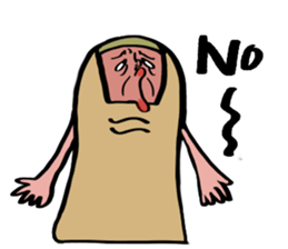 Toes 2 sticker #10646817