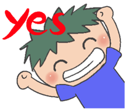 Morning greeting articles sticker #10646998