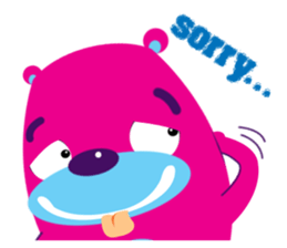 Funny Fat Bear sticker #10647004