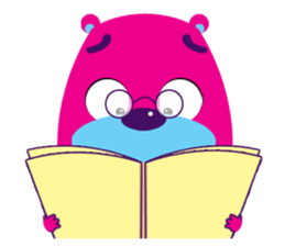 Funny Fat Bear sticker #10647033