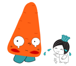 Super Carrot sticker #10647081
