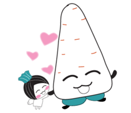 Super Carrot sticker #10647087