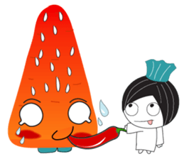Super Carrot sticker #10647088