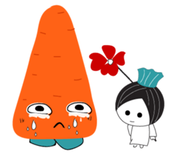 Super Carrot sticker #10647089