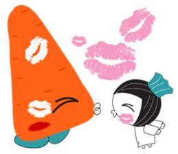 Super Carrot sticker #10647095