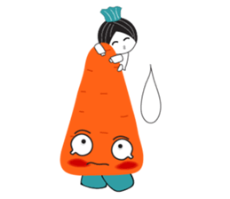 Super Carrot sticker #10647098