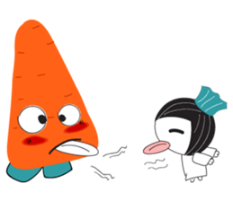 Super Carrot sticker #10647099