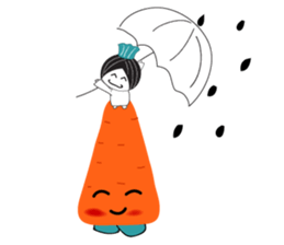 Super Carrot sticker #10647103